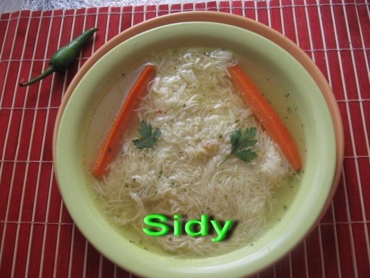 Supa de gaina cu taitei