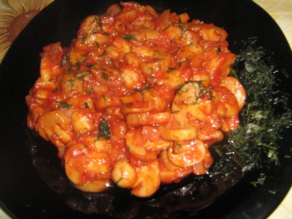 Tocanita de ciuperci