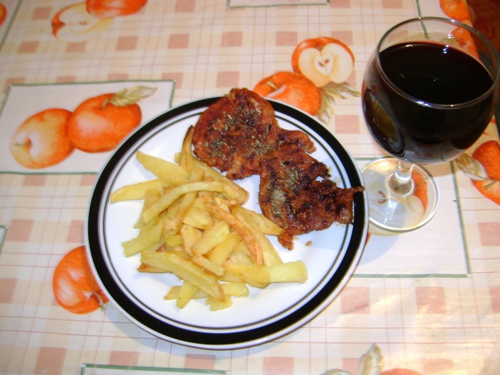 muschi de porc la gratar cu garnitura by copilou