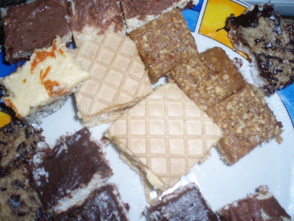 Prajitura cu foi de napolitana