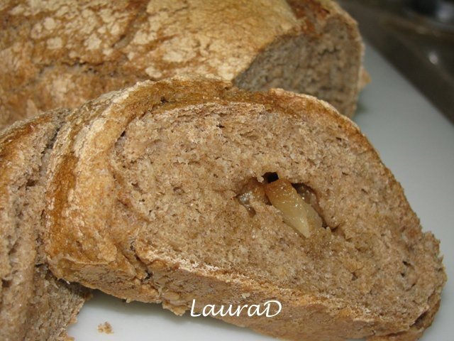 Paine integrala cu slanina