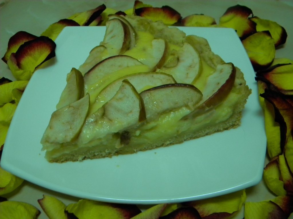 Tarta cu crema de vanilie