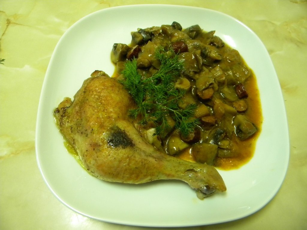 Tocanita de ciuperci