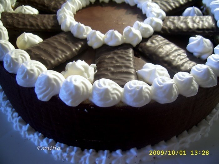 Tort de ciocolata cu menta