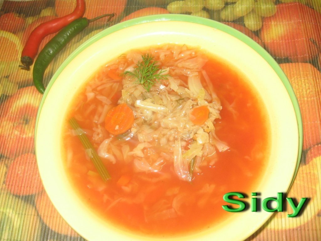 Ciorba de varza cu bulion