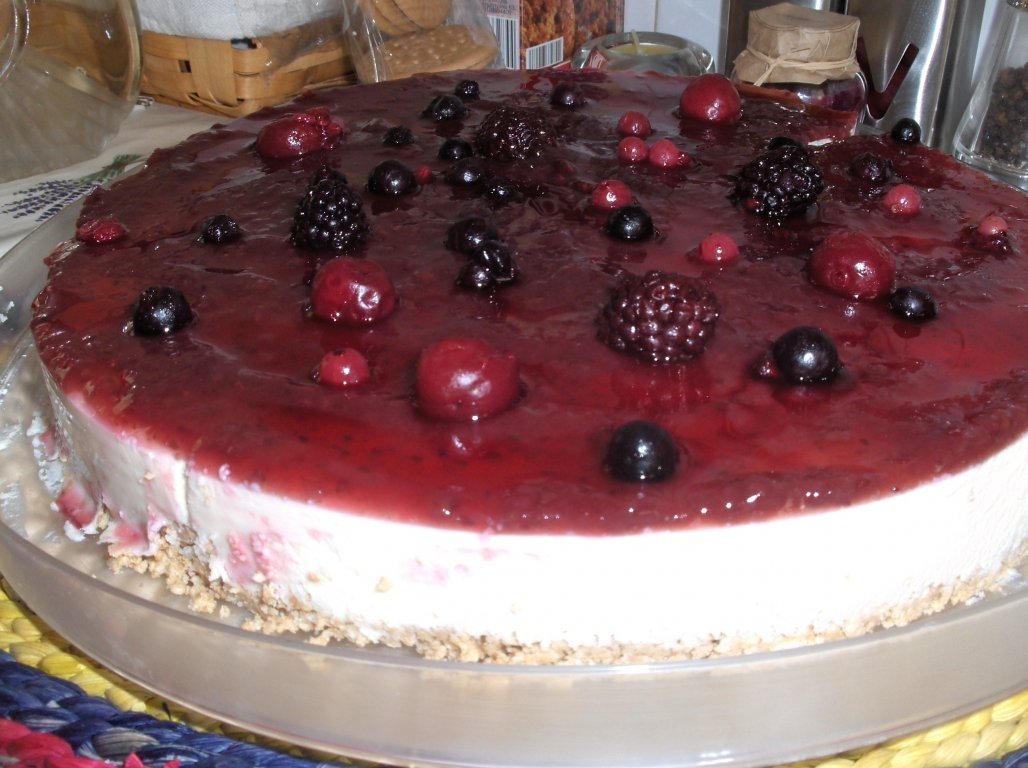 Cheesecake de zmeurã