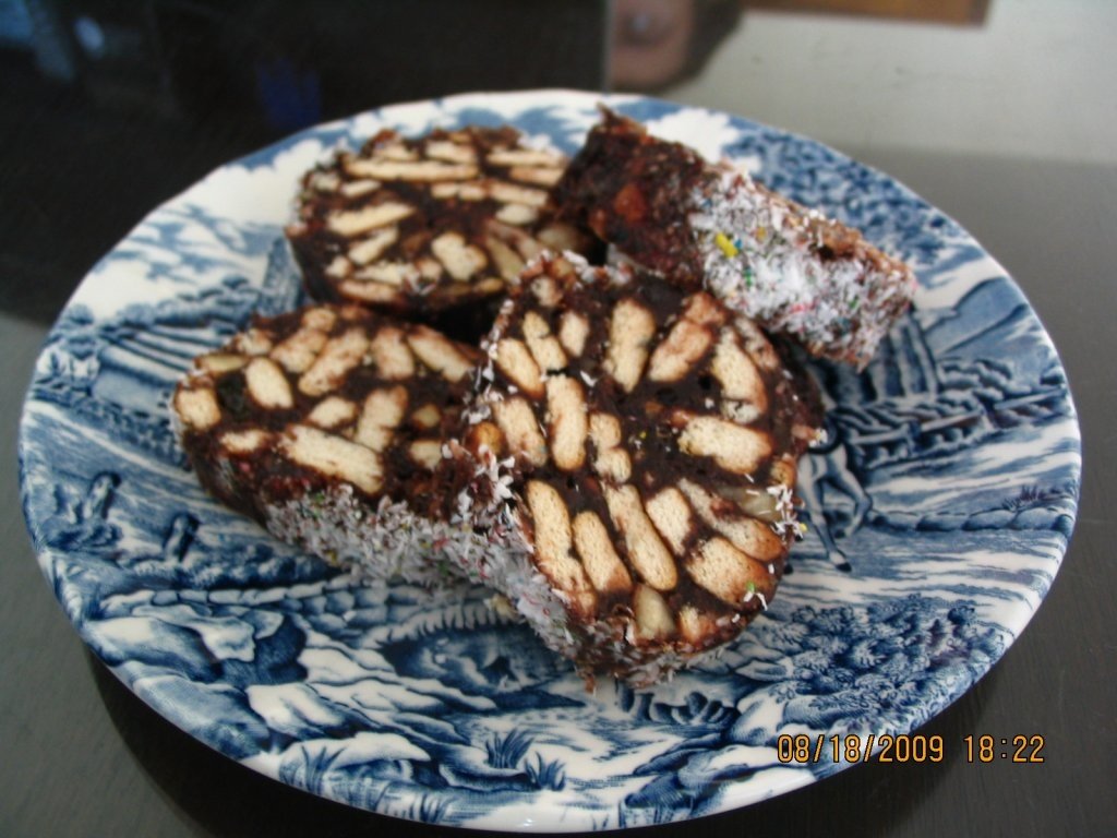 Salam de biscuiţi reţetă