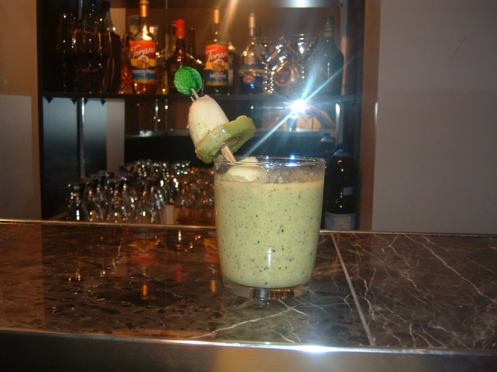 "Potion magiques!"Suc de kiwi si banana