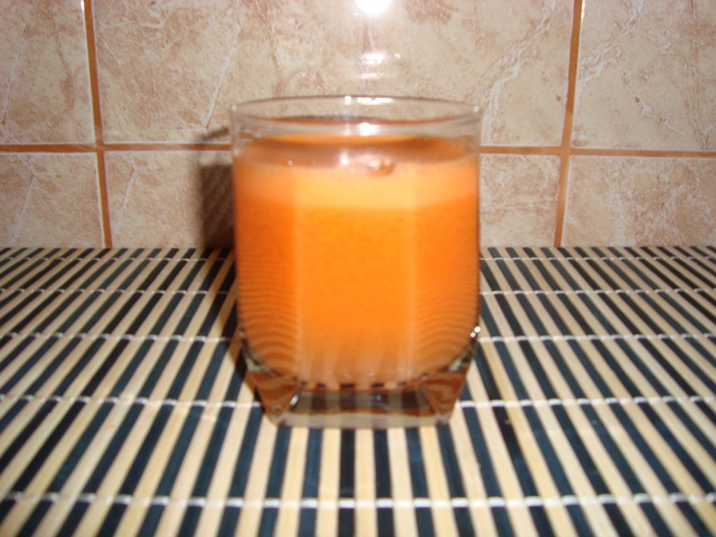 Suc de portocale, gref si morcov