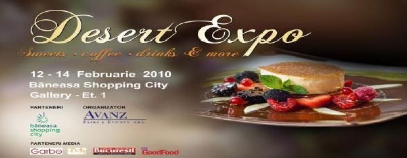 Desert Expo, un eveniment dulce in acest weekend la Bucuresti 