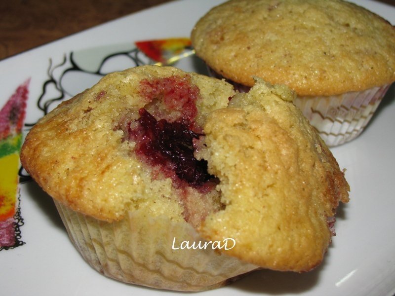 Cherry jam Muffins