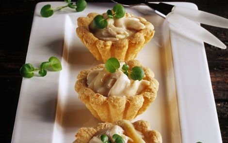 Tartalete  cu pui in sos de asparagus/Tarteletter med kylling i asparges