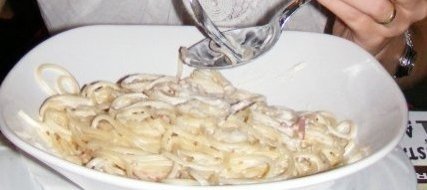 Spaghete Carbonara  reţetă cu smântână