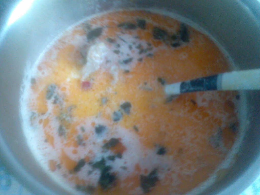 Ciorbita de porc a la grec