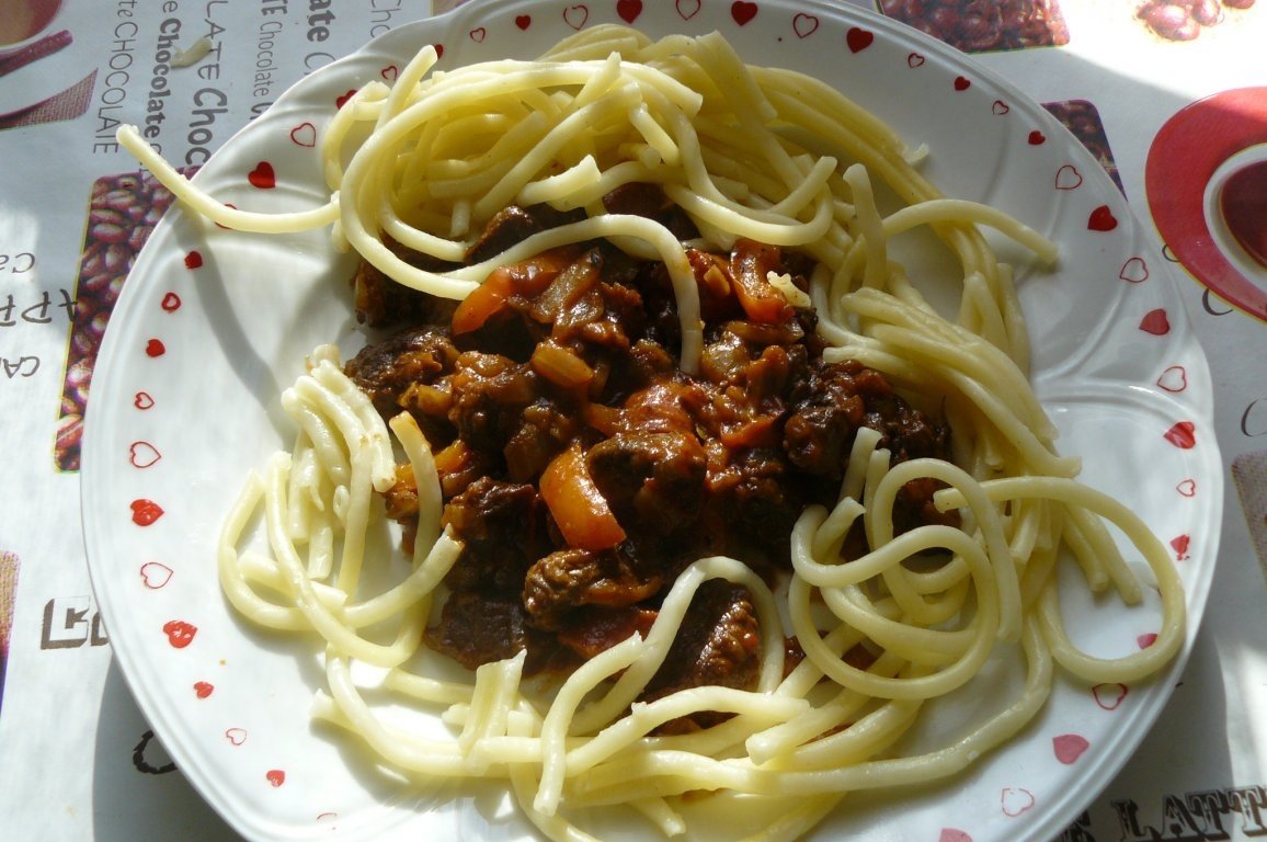 Carne de vită originală, sper!