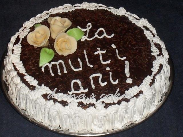 Tort ganache de ciocolata