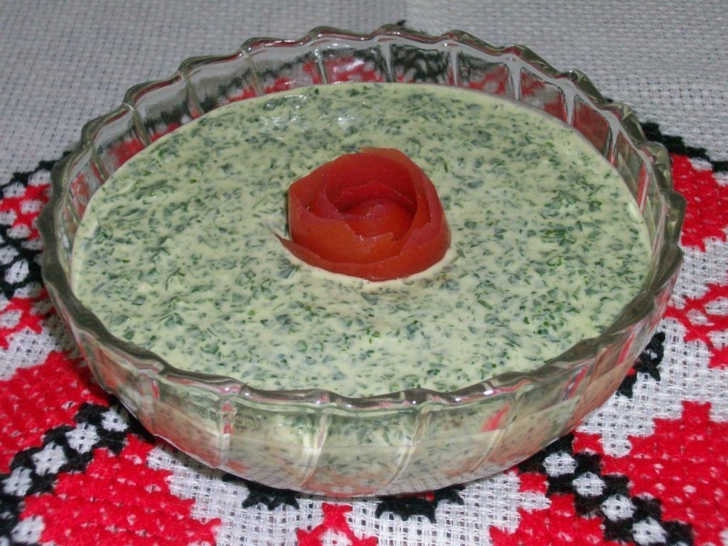 Baqdonisie(specific arab).Salata de patrunjel
