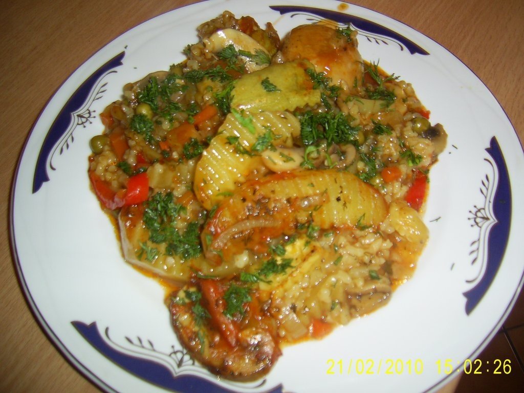 Legume la cuptor (de post)