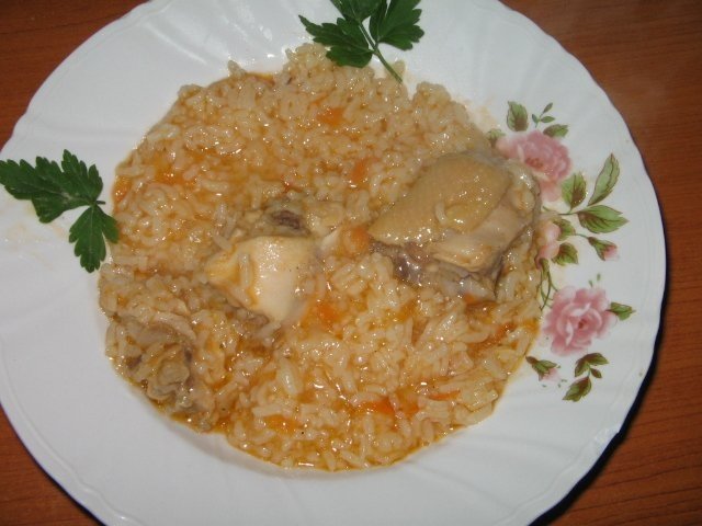 orez cu pulpe de pui