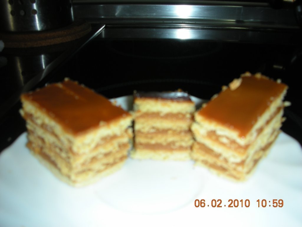 Prajitura cu crema caramel"Caramela"