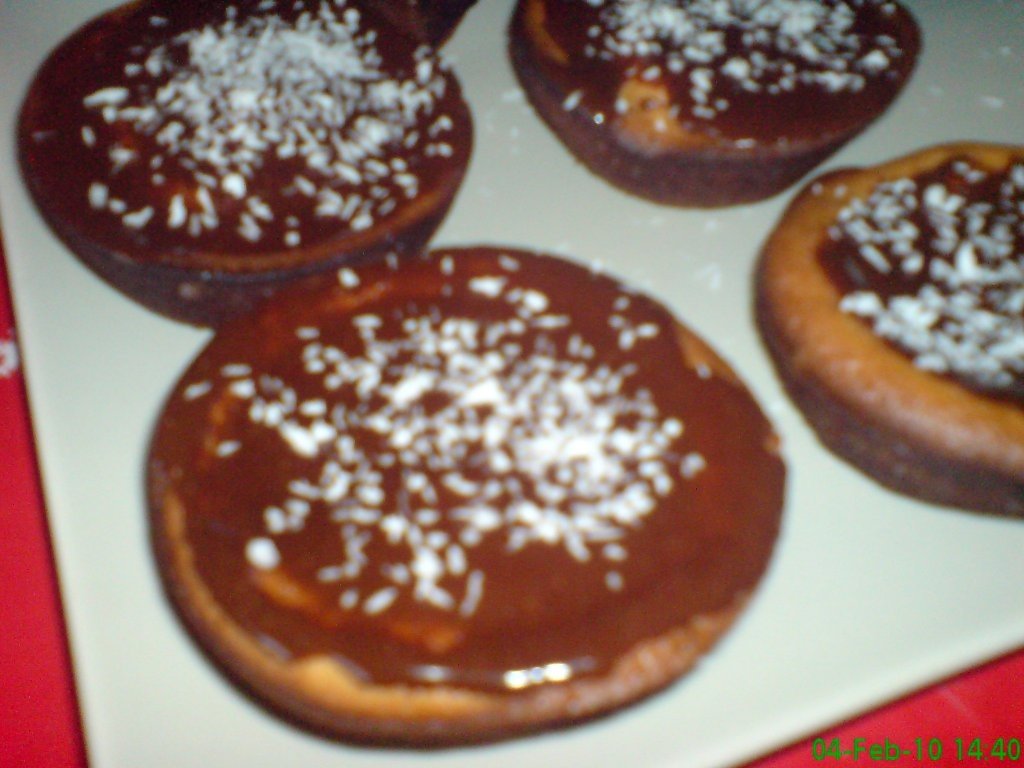 briose cu glazura de capucino