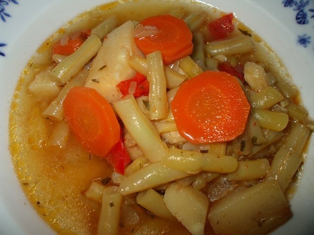 Mancare de fasole verde