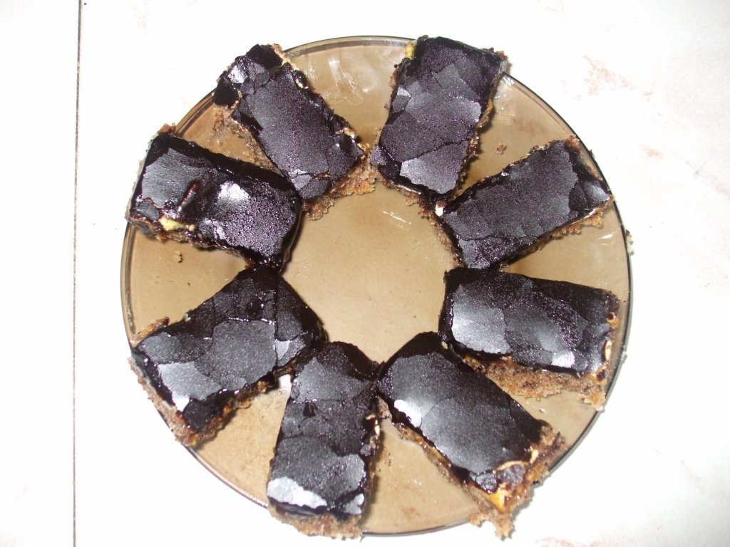 Prajitura cu glazura de cocao