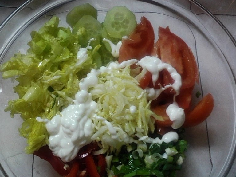 Salata bulgareasca de post