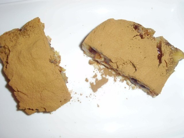 Tort de mere cu biscuiti