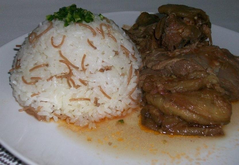 Mincare de vinete cu carne de miel(specific arab)