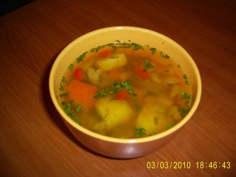 Supa de legume (de post)