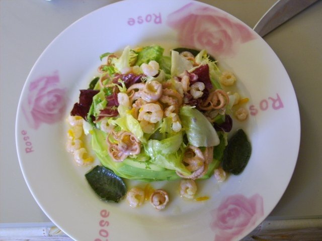 salata de fructe de mare