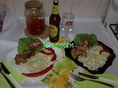 Aripioare condimentate(punga Knorr)