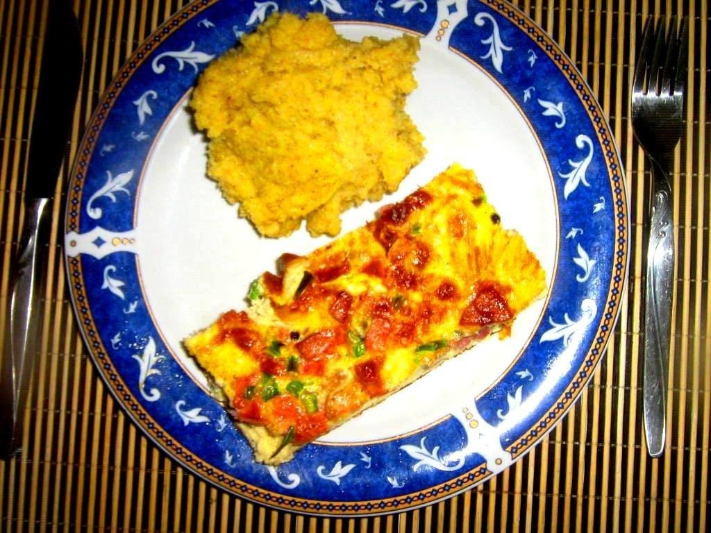 Omleta cu ciuperci pleurotus