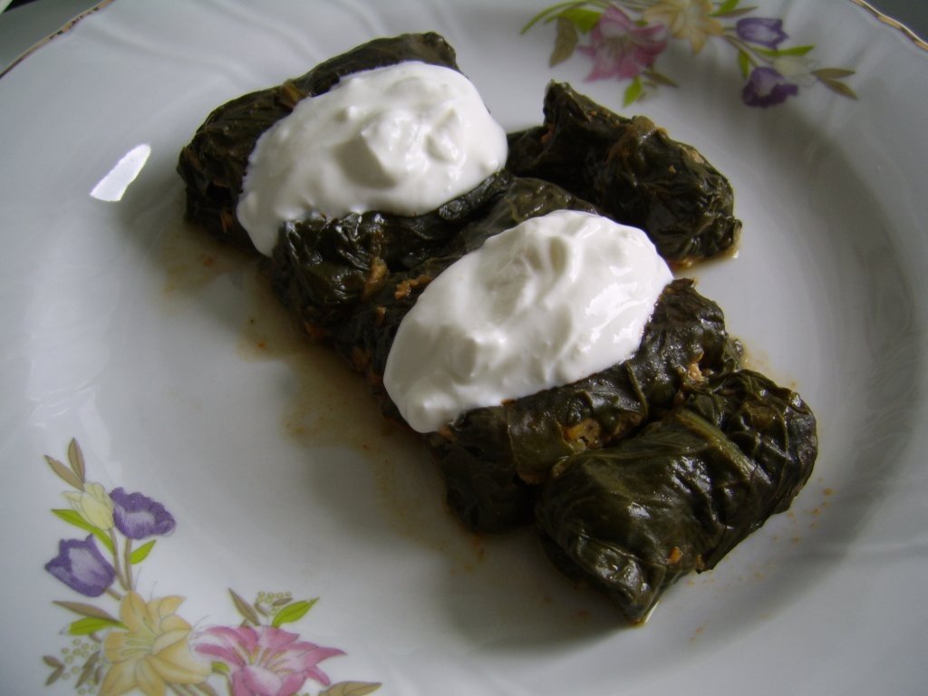 Sarmale in foi de stevie