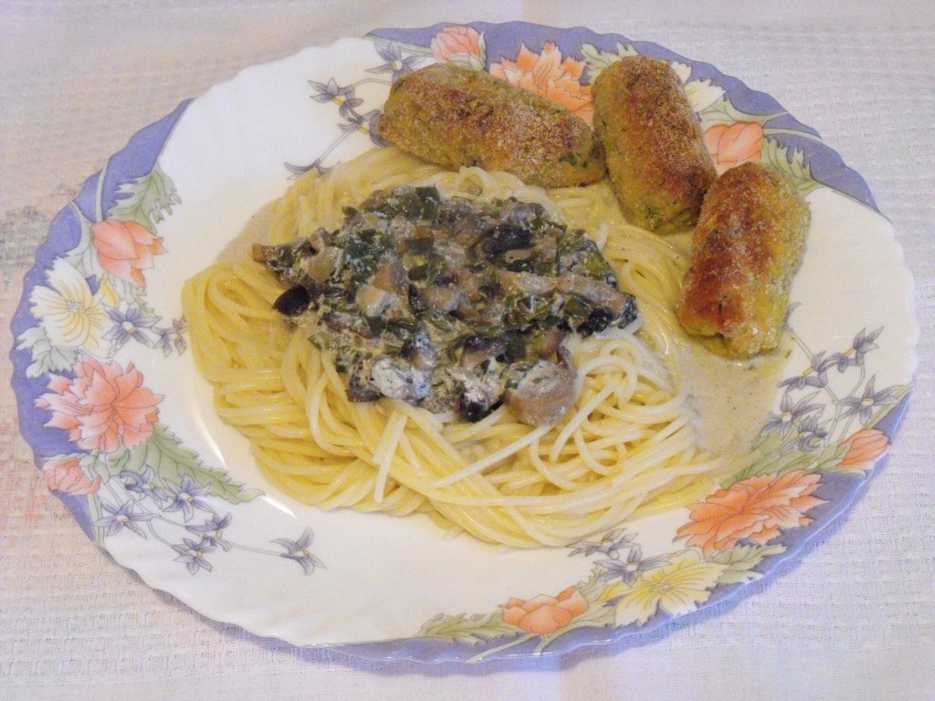 Spaghete de primvara