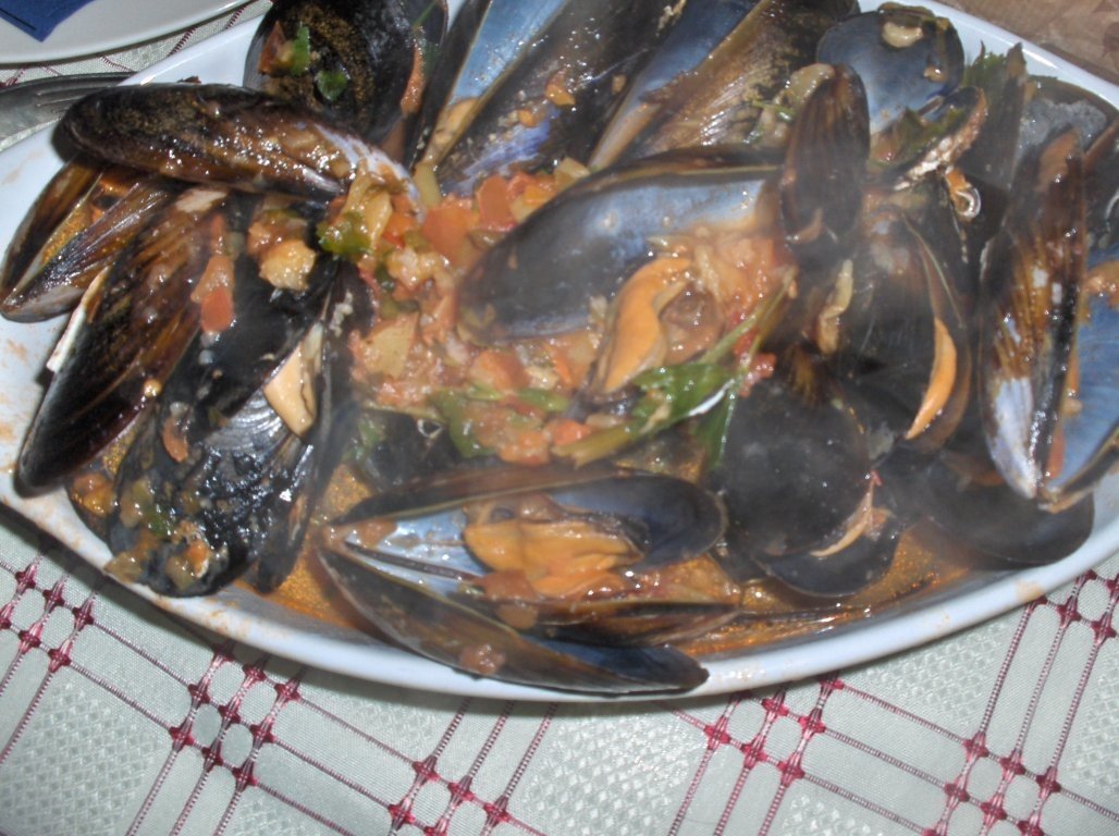 Mexilhão cu tocana de legume