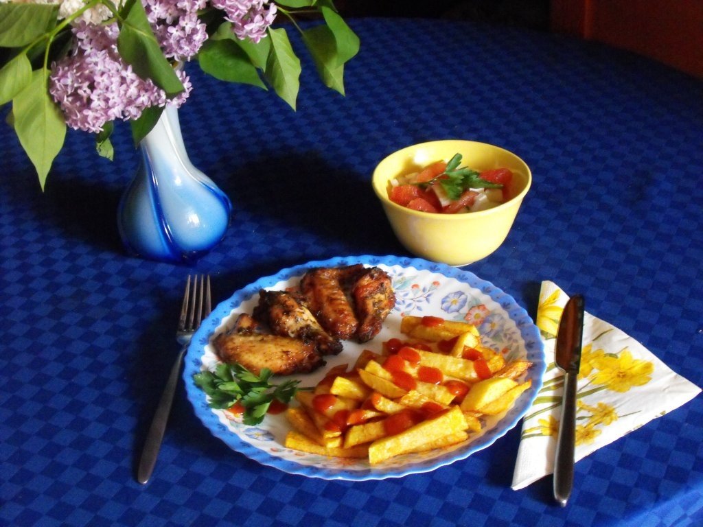 Aripioare de pui picante