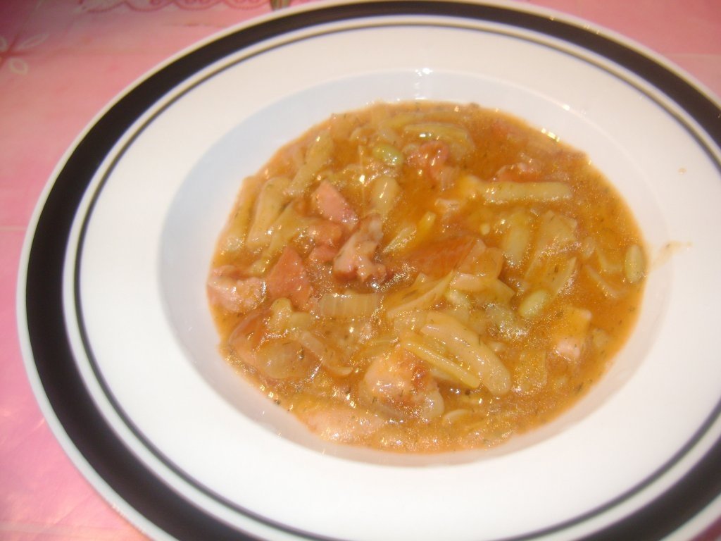 Fasole cu jambon
