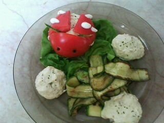 Salata de vinete si dovlecei