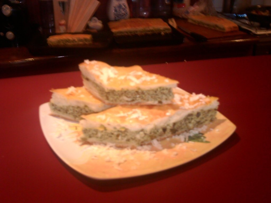 Placinta cu spanac si branza de oaie