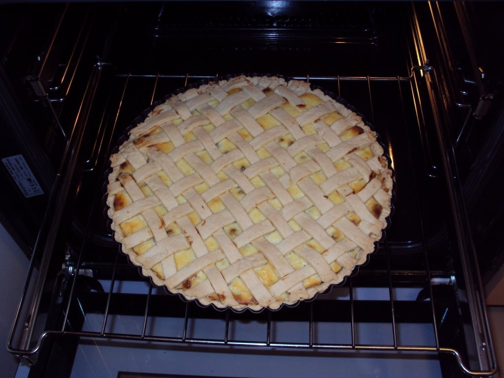 Placinta americana cu branza dulce