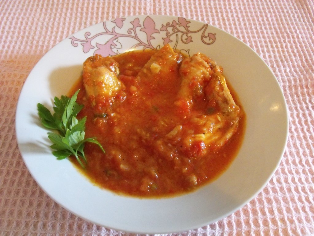 Ostropel din aripioare de pui