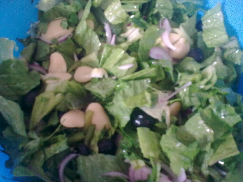 Salata italiana in stil arab