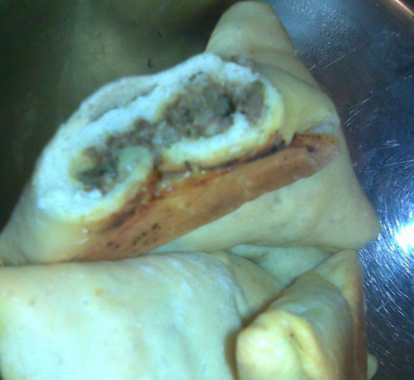 Ftir maa lahme(placinte cu carne de vita tocata)