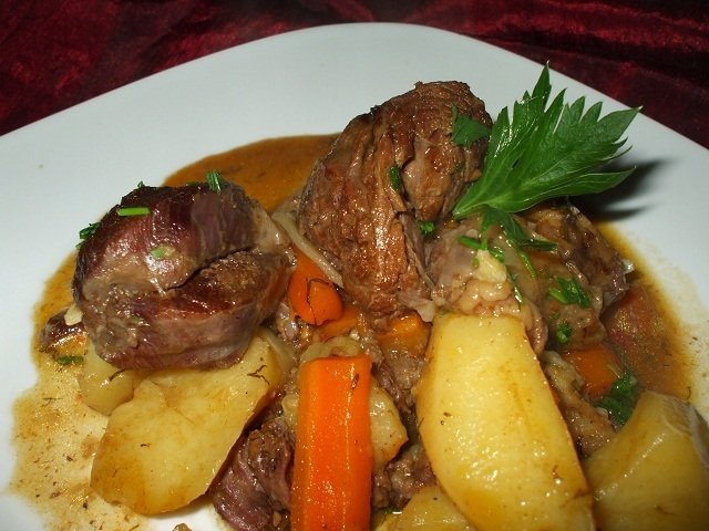 Friptura de vitel in vin