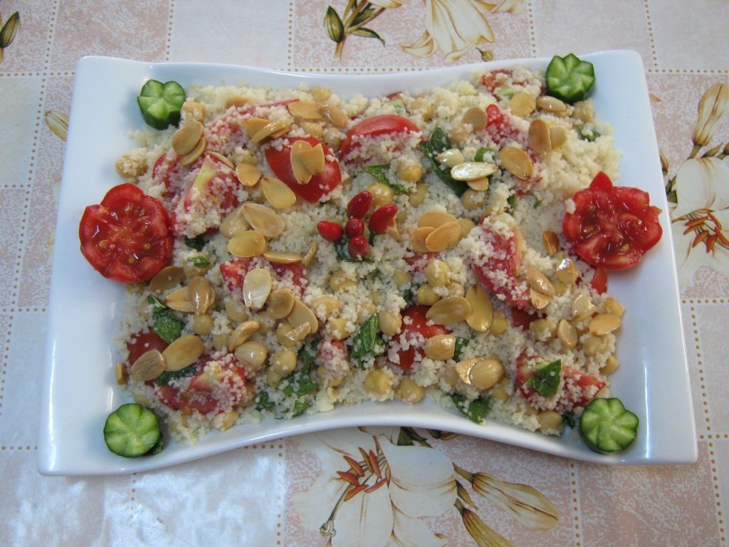Salata de cuşcuş-specifica tarilor arabe