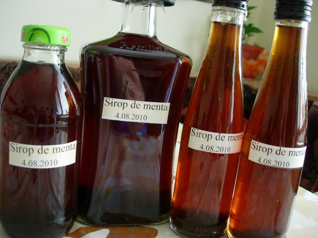 Sirop de menta