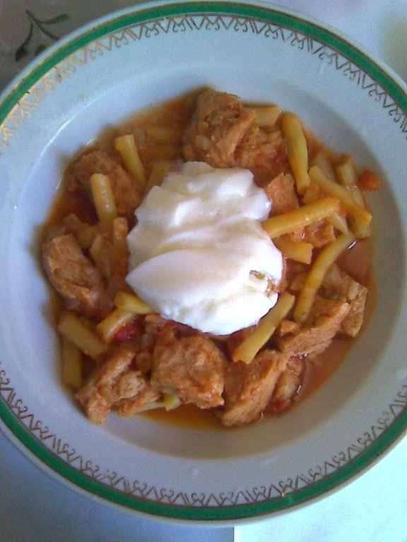Etli taze fasulye(dieta) - mancare de fasole teci, personalizata