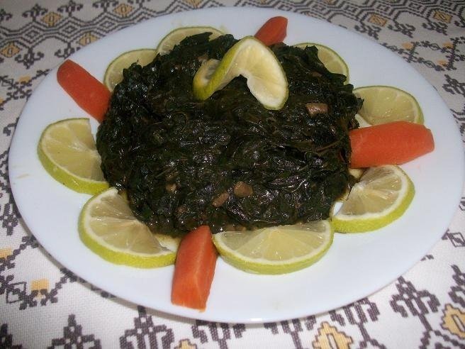 Mincare de”mulukhie”,fara carne(specific arab)